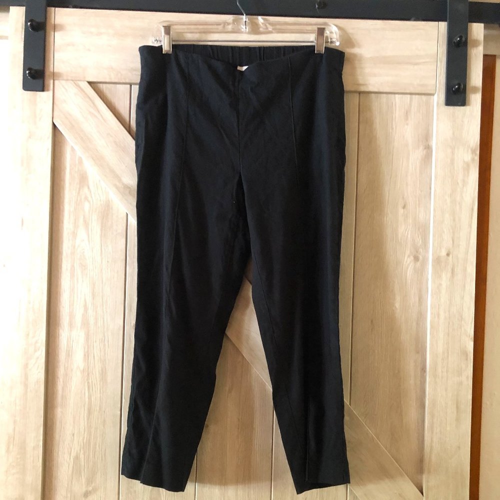 J.Jill linen black pants